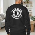 Vintage That's My Boy 10 Proud Baseball Dad Father's Day Men's Sweatshirt Back Print Vintage That's My Boy 10 Proud Baseball Dad Father's Day Men's Sweatshirt Back Print