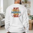 Baseball In My Chill Baseball Dad Era Retro Bright Vibes Men's Sweatshirt Back Print Baseball In My Chill Baseball Dad Era Retro Bright Vibes Men's Sweatshirt Back Print