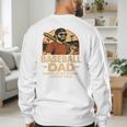 Baseball Dad – Always In The Stands Always Loud Retro Premium Men's Sweatshirt Back Print