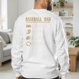 Baseball Dad Drive Pay Clap Repeat Father's Day Premium Men's Sweatshirt Back Print Baseball Dad Drive Pay Clap Repeat Father's Day Premium Men's Sweatshirt Back Print