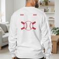 Baseball Dad Father Homerun Fathers Day Baseball Lovers Premium Men's Sweatshirt Back Print Baseball Dad Father Homerun Fathers Day Baseball Lovers Premium Men's Sweatshirt Back Print