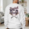 Baseball Dad Father's Day Celebration For Sports Lovers Fans Men's Sweatshirt Back Print Baseball Dad Father's Day Celebration For Sports Lovers Fans Men's Sweatshirt Back Print