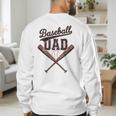 Baseball Dad Father's Day Baseball Daddy Game Day Toddlers Men's Sweatshirt Back Print Baseball Dad Father's Day Baseball Daddy Game Day Toddlers Men's Sweatshirt Back Print