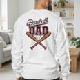 Baseball Dad Fathers Day Game Day Toddler Kids Sport Lovers Men's Sweatshirt Back Print Baseball Dad Fathers Day Game Day Toddler Kids Sport Lovers Men's Sweatshirt Back Print