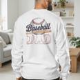 Baseball Dad Father's Day Sports Baseball Lover Premium Men's Sweatshirt Back Print Baseball Dad Father's Day Sports Baseball Lover Premium Men's Sweatshirt Back Print