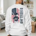 Baseball Dad Flag Tee I Raised Mine Ballpark Dad Men's Sweatshirt Back Print Baseball Dad Flag Tee I Raised Mine Ballpark Dad Men's Sweatshirt Back Print