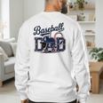 Baseball Dad Proud Fathers Sports Gear Men's Sweatshirt Back Print