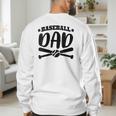 Baseball Dad Baseball Sports Men's Sweatshirt Back Print Baseball Dad Baseball Sports Men's Sweatshirt Back Print