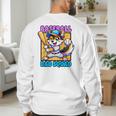 Baseball Dad Squad Fox On The Bat Raglan Baseball Tee Men's Sweatshirt Back Print Baseball Dad Squad Fox On The Bat Raglan Baseball Tee Men's Sweatshirt Back Print