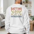Baseball Dad Vintage Batting 1000 At Fatherhood Men's Sweatshirt Back Print Baseball Dad Vintage Batting 1000 At Fatherhood Men's Sweatshirt Back Print