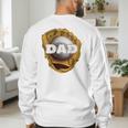 Baseball Sports Baseball Dad Premium Men's Sweatshirt Back Print
