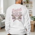 Best Baseball Dad Ever Vintage Baseball Daddy Father's Day Men's Sweatshirt Back Print Best Baseball Dad Ever Vintage Baseball Daddy Father's Day Men's Sweatshirt Back Print