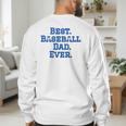 Best Baseball Dad Men's Sweatshirt Back Print Best Baseball Dad Men's Sweatshirt Back Print