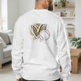 Father Of The Birthday Girl Baseball Dad Leopard Heart Premium Tri-Blend Men's Sweatshirt Back Print Father Of The Birthday Girl Baseball Dad Leopard Heart Premium Tri-Blend Men's Sweatshirt Back Print