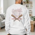 Game Day Baseball Dad Vintage Daddy Father's Day Boys Kids Men's Sweatshirt Back Print Game Day Baseball Dad Vintage Daddy Father's Day Boys Kids Men's Sweatshirt Back Print