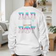 Ice Cream Baseball Dad Birthday Boy Drip Bat Sweet Baseball Premium Men's Sweatshirt Back Print