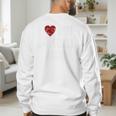 I Love Hot Baseball Dads Red Hearts Premium Men's Sweatshirt Back Print I Love Hot Baseball Dads Red Hearts Premium Men's Sweatshirt Back Print