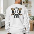 Proud Baseball Dad Men's Sweatshirt Back Print Proud Baseball Dad Men's Sweatshirt Back Print