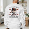 Retired Baseball Dad Coach Gnome For Baseball Retirement Premium Tri-Blend Men's Sweatshirt Back Print