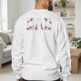 Retro Baseball Dad Daddy Father Happy Fathers Day Men Guys Premium Men's Sweatshirt Back Print Retro Baseball Dad Daddy Father Happy Fathers Day Men Guys Premium Men's Sweatshirt Back Print