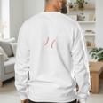 Senior Baseball Dad Class Of 2025 Senior Dad Graduation 2025 Premium Men's Sweatshirt Back Print