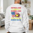 Softball Dad Like A Baseball Dad But With Bigger Balls Premium Men's Sweatshirt Back Print Softball Dad Like A Baseball Dad But With Bigger Balls Premium Men's Sweatshirt Back Print