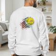 Softball Dad Like a Baseball Dad With Bigger Balls Premium Men's Sweatshirt Back Print Softball Dad Like a Baseball Dad With Bigger Balls Premium Men's Sweatshirt Back Print
