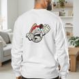 Super Baseball Dad Premium Men's Sweatshirt Back Print