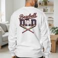 Vintage Baseball Dad For Game Day Father's Day Toddler Kids Men's Sweatshirt Back Print Vintage Baseball Dad For Game Day Father's Day Toddler Kids Men's Sweatshirt Back Print