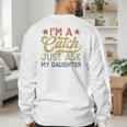 Vintage Baseball Dad Men I'm A Catch Just Ask My Daughter Men's Sweatshirt Back Print Vintage Baseball Dad Men I'm A Catch Just Ask My Daughter Men's Sweatshirt Back Print
