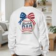 Vintage Baseball Dad Patriotic USA Flag 4th Of July Fathers Premium Men's Sweatshirt Back Print Vintage Baseball Dad Patriotic USA Flag 4th Of July Fathers Premium Men's Sweatshirt Back Print