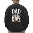 Baseball Dad Of The Birthday Boy Sports Theme Men's Sweatshirt Back Print