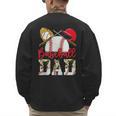 Baseball Dad Camo Husband Fathers Day Player Coach Dad Son Men's Sweatshirt Back Print