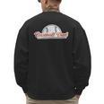 Baseball Dad Cool Simple Vintage Look Sports Graphic Men's Sweatshirt Back Print Baseball Dad Cool Simple Vintage Look Sports Graphic Men's Sweatshirt Back Print