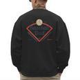 Baseball Dad Diamond Game Day Men's Sweatshirt Back Print Baseball Dad Diamond Game Day Men's Sweatshirt Back Print