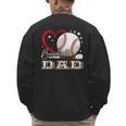 Baseball Dad Family Matching Cute Baseball Lover Men's Sweatshirt Back Print Baseball Dad Family Matching Cute Baseball Lover Men's Sweatshirt Back Print