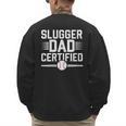 Baseball Dad Father Fathers Day Baseball Lovers Homerun Men's Sweatshirt Back Print Baseball Dad Father Fathers Day Baseball Lovers Homerun Men's Sweatshirt Back Print