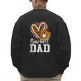 Baseball Dad Fathers Day Men's Sweatshirt Back Print
