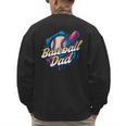 Baseball Dad Kids Birthday Baseball Drip Ice Cream Family Men's Sweatshirt Back Print Baseball Dad Kids Birthday Baseball Drip Ice Cream Family Men's Sweatshirt Back Print