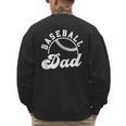 Baseball Dad Matching Baseball Team Lover Men's Sweatshirt Back Print