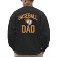 Baseball Dad Men Men's Sweatshirt Back Print