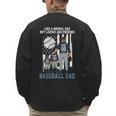 Baseball Dad Like A Normal Dad But Louder And Prouder Men's Sweatshirt Back Print Baseball Dad Like A Normal Dad But Louder And Prouder Men's Sweatshirt Back Print