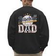 Baseball Dad Player Cool Retro Sports Fan Father's Day Men's Sweatshirt Back Print Baseball Dad Player Cool Retro Sports Fan Father's Day Men's Sweatshirt Back Print