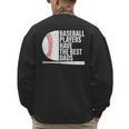Baseball Dad Baseball Players Have The Best Dads Father Men's Sweatshirt Back Print Baseball Dad Baseball Players Have The Best Dads Father Men's Sweatshirt Back Print