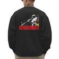 Baseball Dad Baseball Pop Art Baseball Sport Team Men's Sweatshirt Back Print
