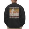 Baseball Dad Like Regular But Cooler Coach Player Fans Men's Sweatshirt Back Print Baseball Dad Like Regular But Cooler Coach Player Fans Men's Sweatshirt Back Print
