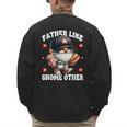 Baseball Dad Saying Hot Dog Gnome Pun For Fathers Day Men's Sweatshirt Back Print Baseball Dad Saying Hot Dog Gnome Pun For Fathers Day Men's Sweatshirt Back Print