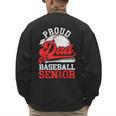 Baseball Dad Shirt Proud Dad Of A Baseball 2025 Senior Men's Sweatshirt Back Print Baseball Dad Shirt Proud Dad Of A Baseball 2025 Senior Men's Sweatshirt Back Print