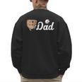 Baseball Dad Softball Dad Father's Day Men's Sweatshirt Back Print Baseball Dad Softball Dad Father's Day Men's Sweatshirt Back Print
