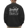 Baseball Dad Sports Lover Graphic Men's Sweatshirt Back Print